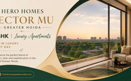 Hero Homes Sector MU Greater Noida – An Exceptional Address for Elevated Family Living