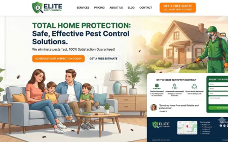 Pest Control Website Design Features That Drive More Phone Calls