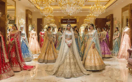 Indian Lehenga Dallas Silk Threads Boutique