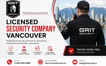 Why Every Business Needs a Licensed Security Company Vancouver