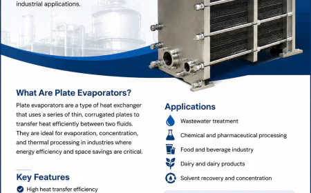 Plate Evaporators: High-Efficiency Thermal Solutions by Alaqua Inc
