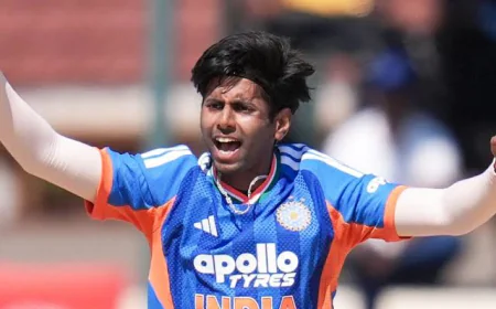Mayank Yadav's First-Ball Wicket: The Perfect Start for India