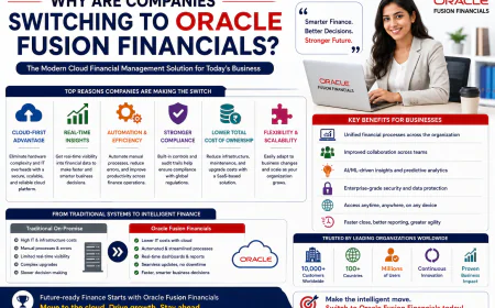 Why Are Companies Switching to Oracle Fusion Financials?