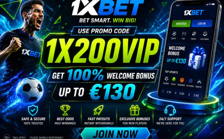 How to Use Promo Code in 1xBet: 1XWOW777 – Step-by-Step