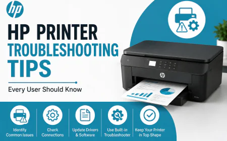 HP Printer Troubleshooting Tips Every User Should Know
