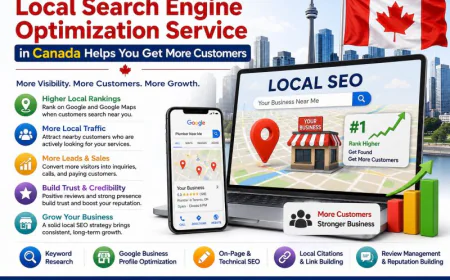 How a Local Search Engine Optimization Service in Canada Helps You Get More Customers