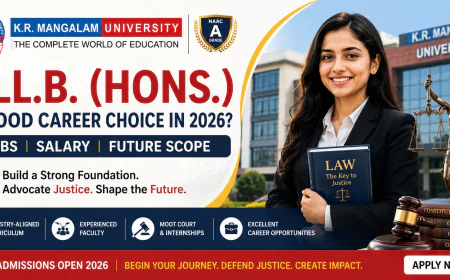 Is LL.B. (Hons.) a Good Career Choice in 2026? Jobs, Salary & Future Scope