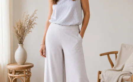 Viscose Wide Leg Trousers: Timeless Fashion That Works All Year Round