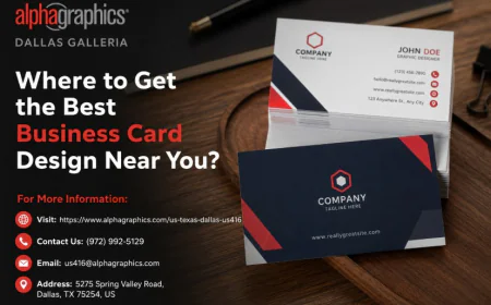 Where to Get the Best Business Card Design Near You?