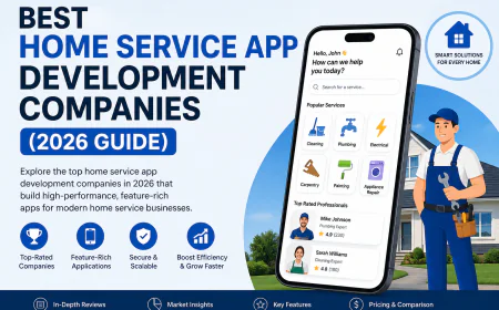 Best Home Service App Development Companies (2026 Guide)