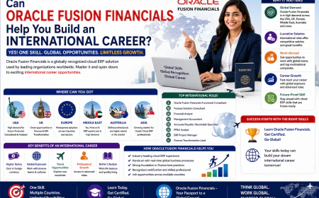 Can Oracle Fusion Financials Help You Build an International Career?
