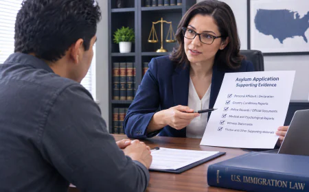 How Asylum Lawyers in Katy Help Applicants Prepare Strong Supporting Evidence