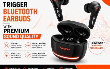 Affordable Trigger Bluetooth Earbuds with Premium Sound Quality