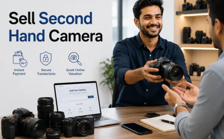 Sell Second Hand Camera in Ahmedabad – Get the Best Value with Camera Sell Online