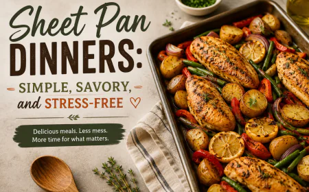 Sheet Pan Dinners: Simple, Savory, and Stress-Free