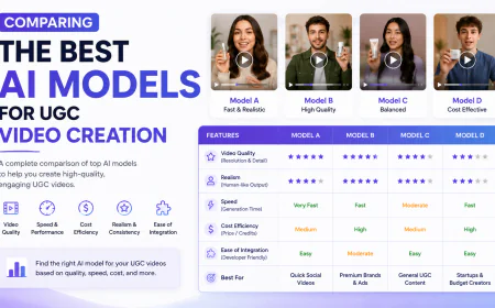 Comparing the Best AI Models for UGC Video Creation