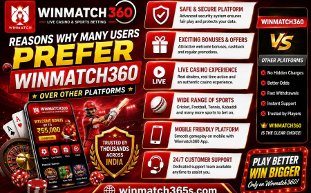 Reasons Why Many Users Prefer Winmatch360 Over Other Platforms