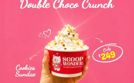 Dessert Places in Gurgaon: Why Scoop Wonder Galleria is a Must-Visit for Every Ice Cream Sundae Lover
