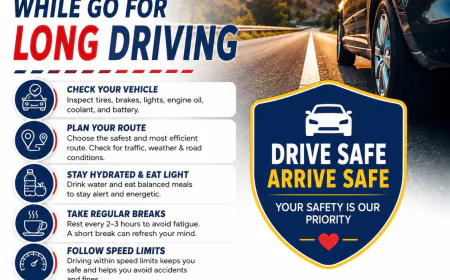 Tips You Should Keep in Mind Before Going for a Long Drive