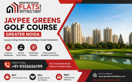 Jaypee Greens Golf Course Greater Noida | Luxury Homes | greaternoidaflats