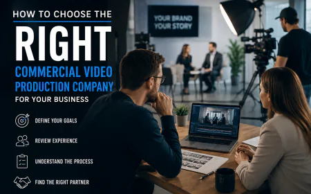 How to Choose the Right Commercial Video Production Company for Your Business