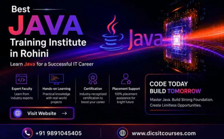 Best Java Training Institute in Rohini Learn Java for a Successful IT Career