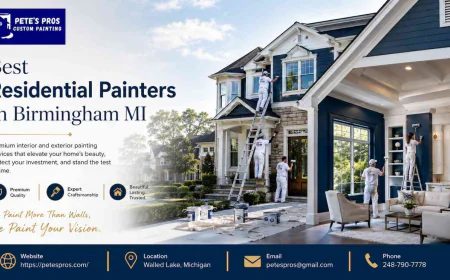 Best Residential Painters In Birmingham MI: Transform Your Home with Professional Painting Services