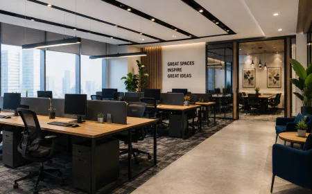 Choose The Right Office Interior Design to Improve Productivity and Business Growth