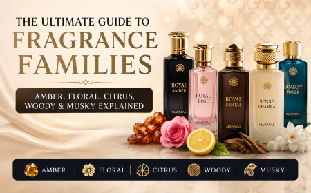 The Ultimate Guide to Fragrance Families: Amber, Floral, Citrus, Woody & Musky Explained