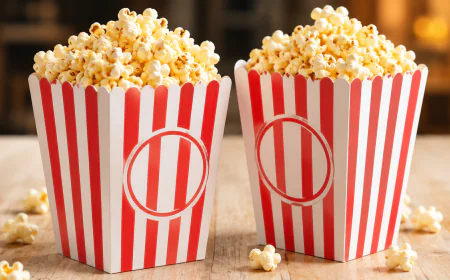 Custom Popcorn Boxes | Aly Packaging AU