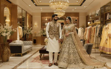 Designer Bridal Lehenga Dallas Silk Threads