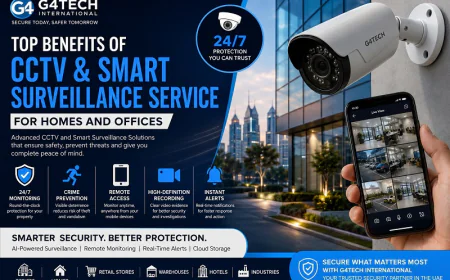 Top Benefits of Installing CCTV & Smart Surveillance Service for Homes and Offices