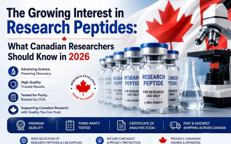 The Growing Interest in Research Peptides: What Canadian Researchers Should Know in 2026