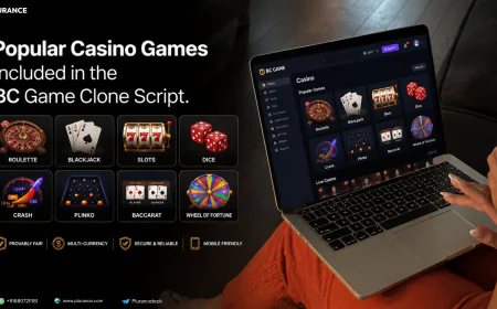 Popular Casino Games Included in the BC Game Clone Script