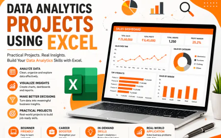 Data Analytics Projects Using Excel: Explore Practical Projects to Become Job-Ready