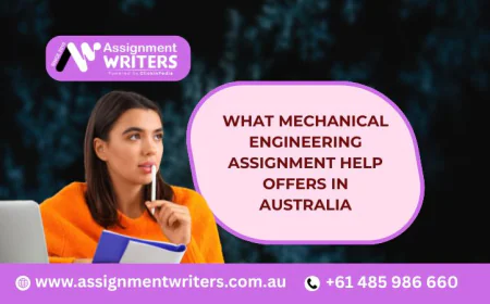 What Mechanical Engineering Assignment Help Offers in Australia