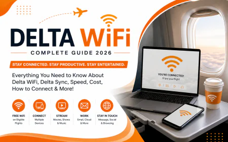 Delta WiFi Guide (2026): Free Internet, Cost, How to Connect & Delta Sync