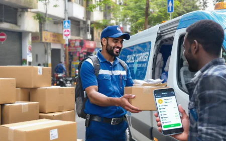 Smart Courier Booking for Fast and Easy Shipping