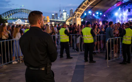 Enhance Safety with CCTV Camera Systems Sydney and Professional Event Security Services Sydney