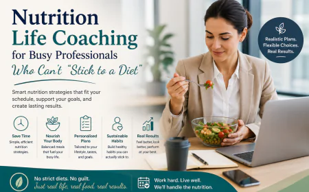 Nutrition Life Coaching for Busy Professionals Who Can't "Stick to a Diet"