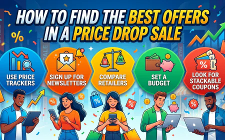 How to Find the Best Offers in a Price Drop Sale