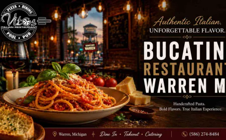 Discover Authentic Italian Flavor at Vitoslincolnpark: Pizza, Pasta, and More