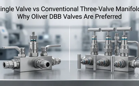 Single Valve vs Conventional Three-Valve Manifold: Why Oliver DBB Valves Are Preferred