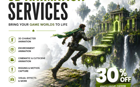 Turning Every Frame into a Legendary Gaming Experience with 3D Game Animation Services