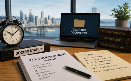 Why Timing and Documentation Matter When Reporting a Major Tax Underpayment