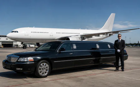 Airport Limousine Service with Premium Chauffeur Travel Experience