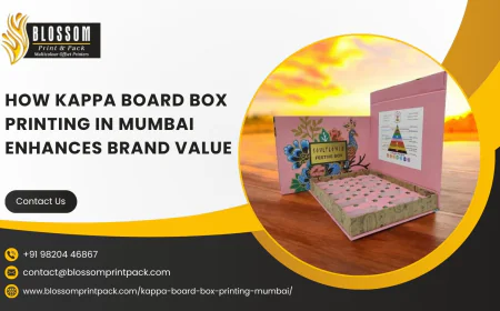 How Kappa Board Box Printing in Mumbai Enhances Brand Value