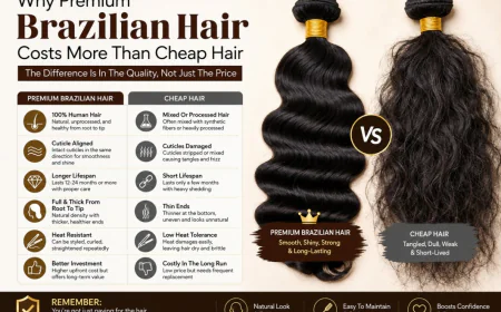 Why Premium Brazilian Hair Costs More Than Cheap Hair