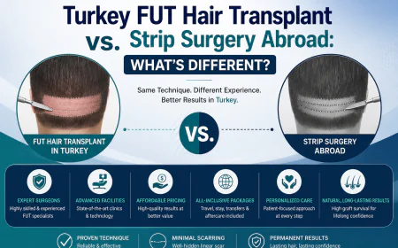 Turkey FUT Hair Transplant vs. Strip Surgery Abroad: What's Different?