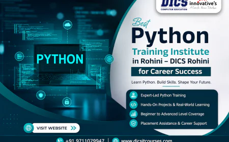 Best Python Training Institute in Rohini – DICS Rohini for Career Success